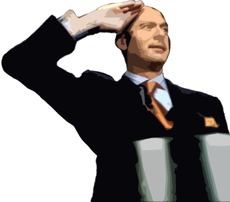 Pim Fortuyn die het volk groet